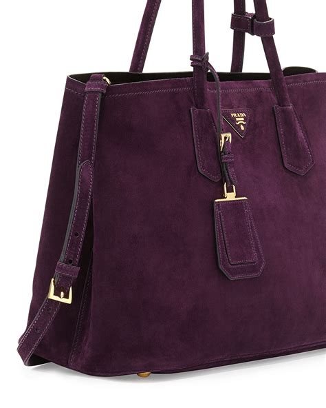 prada tessuto medium tote|prada suede tote.